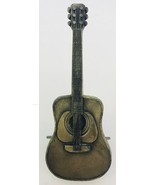 Belt Buckle Guitar Six 6 String Acoustic 1979 Indiana Metal Craft Vintag... - £25.31 GBP