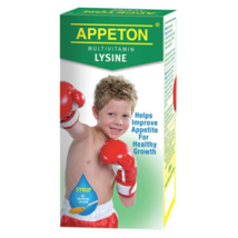 Appeton Lysin Multivitamin Syrup 120ml For HealthyGrowth Better Appetite - $26.72