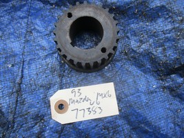 1993 Mazda MX6 2.5 V6 crankshaft timing gear pulley crank engine motor OEM - $49.99