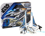 Star Wars Mission Fleet Bo-Katan 2.5&quot; Figure &amp; Gauntlet Starfighter MIB - £11.12 GBP