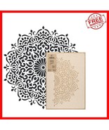 Reusable 23.2&quot; Mandala Painting Stencil | Versatile Geometric Design for... - $972.66 MXN