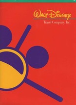 Walt Disney Travel Company Folders &amp; Disneygrams Fun Book Schedules - $37.62