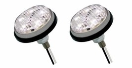 United Pacific White LED Tail Light Reflector Set 1951-52 &amp;1956 Bel Air 150 210  - £23.13 GBP