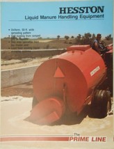 1981 Hesston 1510, 1520 Slurry Spreaders &amp; 1505 Manure Agitator Brochure - $10.00