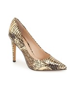 Women&#39;s Vince Camuto Kain Pointed Toe Mid Heel Pumps, Sizes 8-10 Golden ... - $79.95