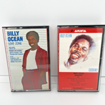 Billy Ocean Lot Of Two Cassette Tapes Suddenly &amp; Love Zone Soul 80s R&amp;B Arista - £11.06 GBP