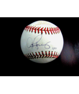 ALEX RODRIGUEZ 2007 AL MVP YANKEES SIGNED AUTO L/E LASER STAT OML BASEBA... - $247.49