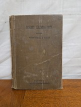 Solid Geometry by George Wentworth - Antique Schoolbook 1913 Hardcover V... - $280.62 MXN