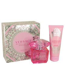Versace Bright Crystal Absolu Perfume 3.0 Oz Eau De Parfum Spray 2 Pcs Gift Set  image 6