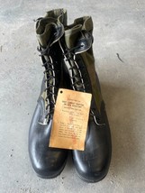 NEW 1966 US ARMY VIETNAM WAR ERA JUNGLE BOOTS - SIZE 12N - £206.16 GBP