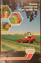 1974 Hesston Hay Equipment Brochure - £7.99 GBP
