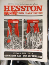 1974 Hesston Headhunter Row Harvesters Brochure - $10.00