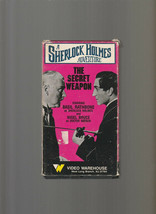 A Sherlock Holmes Adventure - The Secret Weapon (1988, VHS, Video Wareho... - £4.66 GBP