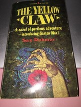 The Yellow Claw by Sax Rohmer 1966 Pyramid paperback - £15.76 GBP