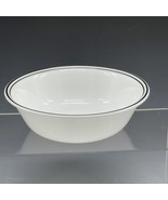 (1) Corelle City Block Cereal Bowl Black Lines Vitrelle USA - $18.00