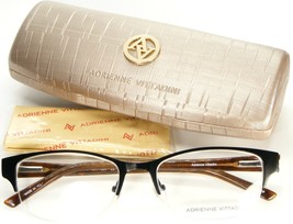 Neu Adrienne Vittadini AV 1178 Medium Mattschwarz Brille AV1178 53-18-140mm - £64.98 GBP