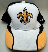 new orleans saints reebok hat 7 3/8 - £9.44 GBP