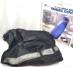 Bag Concepts The Caddy Golf Bag Travel Cover Black NEW OPEN BOX - $15.00