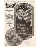 THE GREAT VICTORY, WILSON OR THE KAISER? THE FALL OF THE HOHENZOLLERNS (... - $1,798.20 MXN
