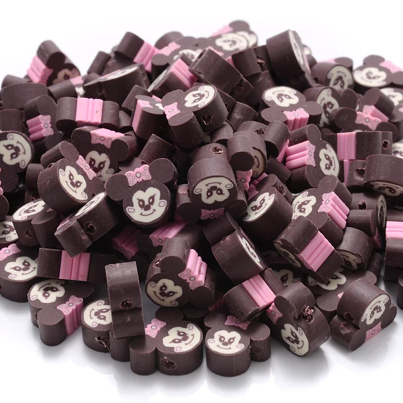 30pcs Disney Stitch Beads 10mm Cute Cartoon Anime Clay Polymer Beads for... - $7.66 CAD