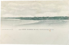 Good Harbor Beach, Gloucester, Massachusetts, vintage postcard - $11.99