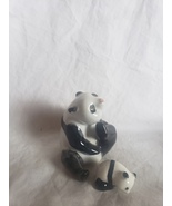 Mama Panda with Baby Ceramic ^ - $276.11 MXN