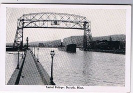 Minnesota Postcard RPPC Duluth Aerial Bridge Smaller Card - £3.89 GBP