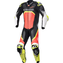 Alpinestars GP Tech Suit v4  Black/Red/Yellow Motorcycle/Motorbike Leather Suit - £386.60 GBP