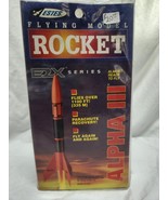 Vintage Estes Flying Model Rocket E2X Series Alpha III #1256 - $11.83