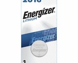 Energizer 2016 3V Lithium Button Cell Battery Original Retail Pack, 2x2 ... - $9.86