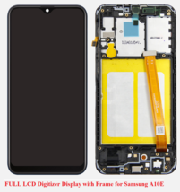 Full LCD Frame Digitizer Screen Display replacement part for Samsung Galaxy A10E - £45.53 GBP