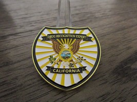 Drug Recognition Expert DRE California Police Challenge Coin #650U - $48.50