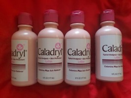 4 Pack Pink Skin Protectant Lotion Calamine + Itch Reliever 6.0OZ - £63.84 GBP