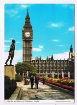 England UK Postcard London Big Ben &amp; Houses of Parliament - £1.71 GBP