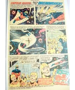 1978 Hostess Fruit Pies Color Ad Captain Marvel Meets The Dreadnought - $10.96 CAD