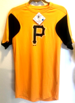 Majestic Pittsburgh Pirates MLB genuine merchandise Men’s shirt size small - £11.80 GBP