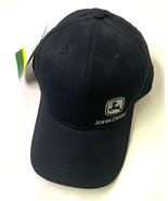 NWT John Deere - Martin Deerline 100% Cotton Black Baseball Cap / Hat - $39.26 CAD