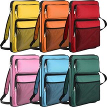 Sanwuta 6 Pcs Art Portfolio for Kids Artwork 15 x 19 Inches BACKPACK - £14.19 GBP