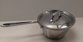 Vintage All-Clad 1.75 qt 7.5&quot;x 4&quot; Stainless Steel  Saucepan Pot + Lid - $49.50