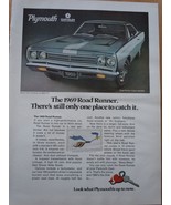 Plymouth 1969 Road Runner Print Magazine Advertisement 1968 - £3.91 GBP