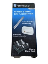 Fortress 3 pc Safe Accessory Kit -Light Bar- Dehumidifier- Gun Rack NEW ... - $22.28