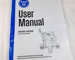Westinghouse ePX3100 ePX3500 Electric Pressure Washer User Manual instru... - $14.00