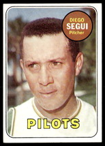 1969 Topps #511a Diego Segui first name in yellow  VG-EX-B112R1 - £15.55 GBP