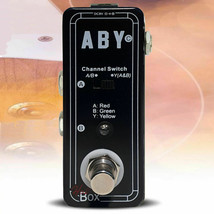 Hot Box ABY-330 Micro A-B-Y channel switch pedal - £22.41 GBP