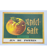 1920’s French Antel Salt Apple Juice Vintage Beer Wine Cider Soda Label NOS - $6.79 CAD