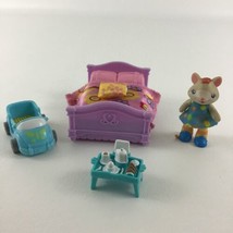 Sweet Street Hideaway Hollow Dollhouse Figure Bed Car Vintage Fisher Price Toy - $46.48