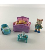 Sweet Street Hideaway Hollow Dollhouse Figure Bed Car Vintage Fisher Pri... - $46.48