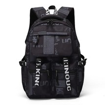 Fashion Camouflage Couple Backpack Waterproof School Bag For Girls Boys PU Leath - £38.84 GBP