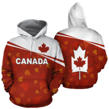 Canada Country Flag Hoodie Adults And Youth - $55.99