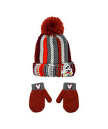 Mickey Mouse Toddler&#39;s  2-Piece Knit Mittens and Beanie Set, Multicolor ... - $280.41 MXN